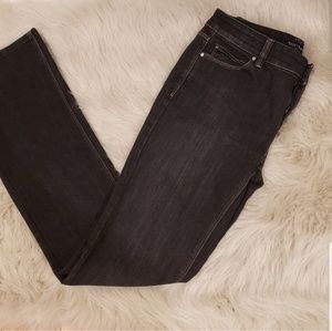 White House Black Market Straight Leg Black Jeans